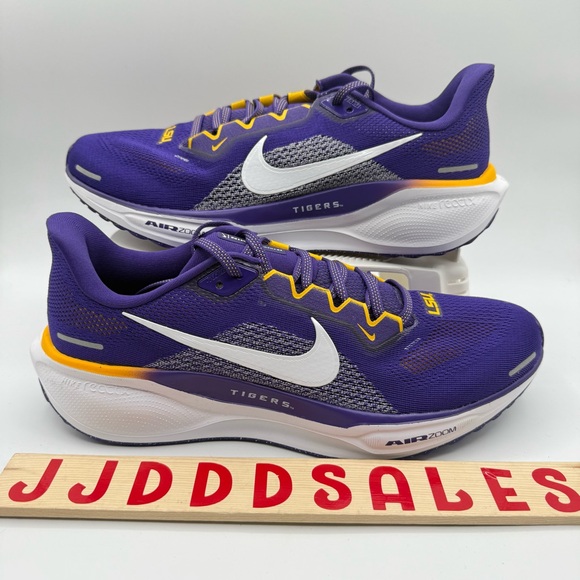 Nike Air Zoom Pegasus 41 NCAA LSU Tigers Shoes FZ5126-500 Men's